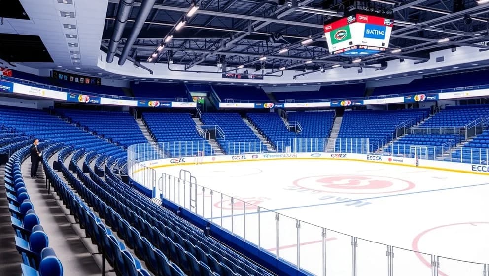 Behrn Arena ishall i Östersund