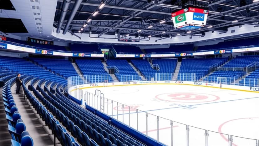 Behrn Arena ishall i Östersund