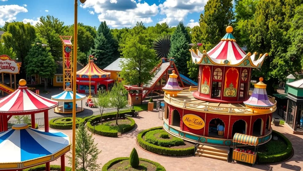 Folkets Park Växjö ett klassiskt nöjesfält