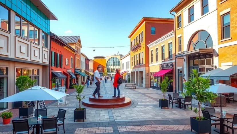 Lindens torg Kungsbacka lockar dagligen tusentals besökare