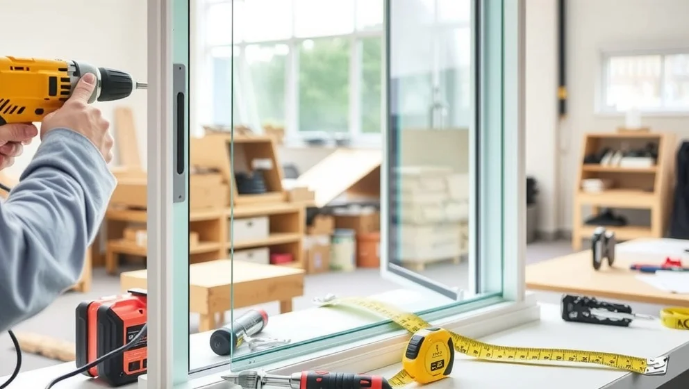 Hur monterar du en glaskassett utan karm