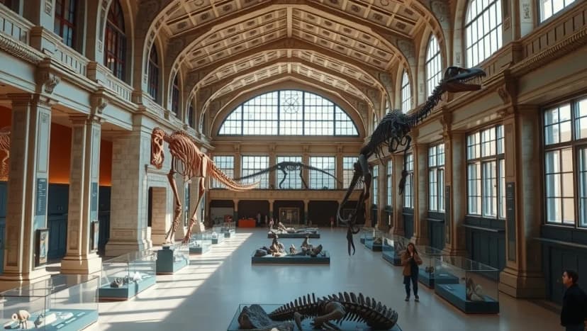 Naturhistoriska Museet Stockholm väcker liv i världen