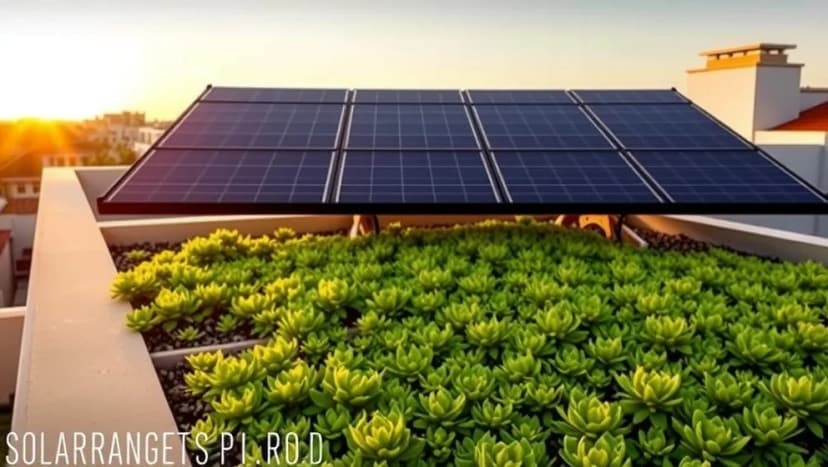 Solceller på sedumtak fungerar det verkligen