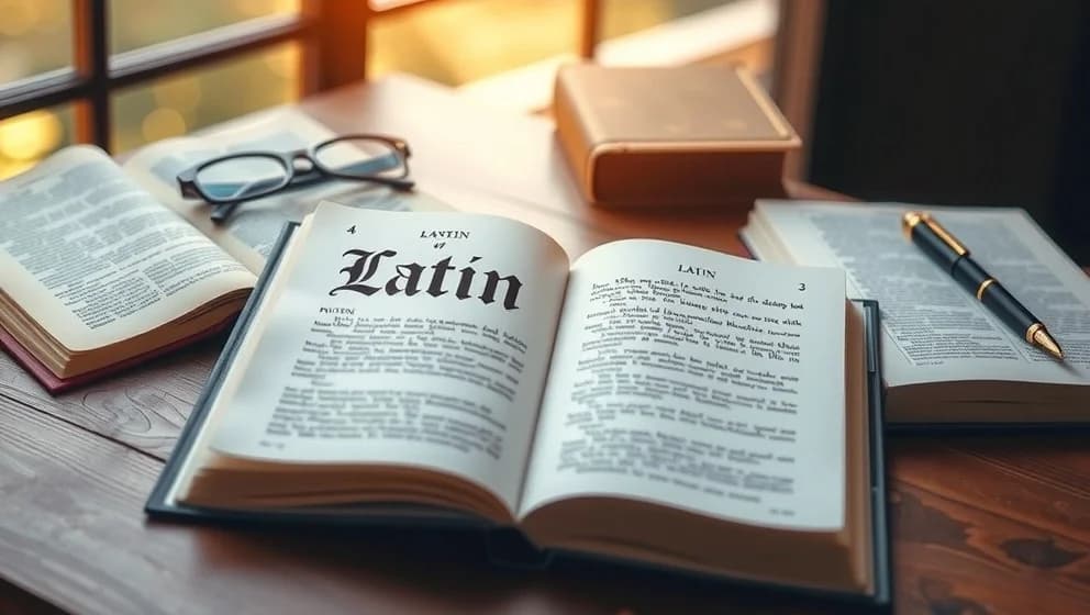 Ställa på plats latin