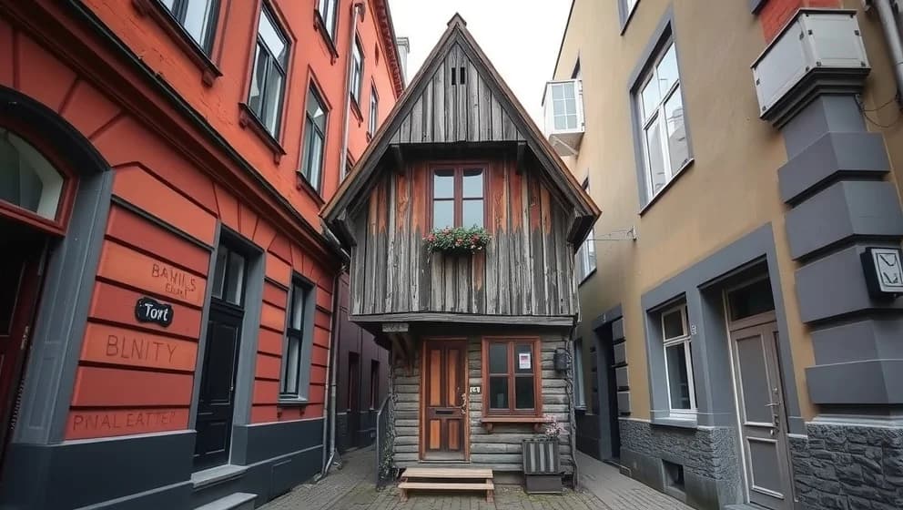 Stockholms minsta hus finns fortfarande