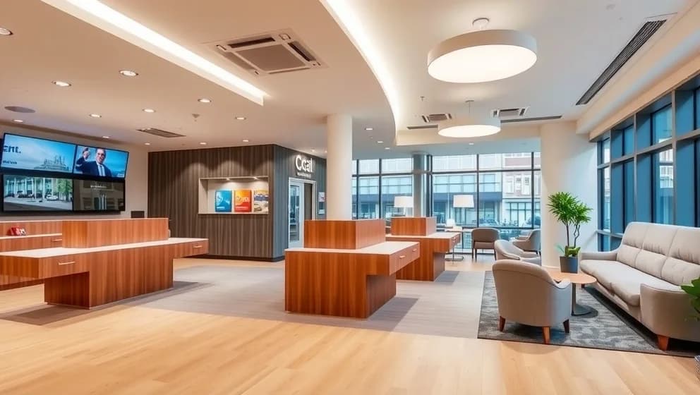 Swedbank Huddinge foton från olika områden